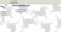 Desktop Screenshot of northwoodssaddleclub.tripod.com
