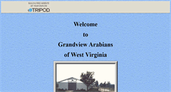 Desktop Screenshot of grandviewarabians.tripod.com