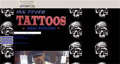 Desktop Screenshot of inkfevertattoo.tripod.com