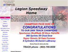 Tablet Screenshot of legionspeedway.tripod.com