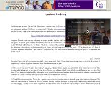Tablet Screenshot of amrocketry.tripod.com