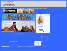 Tablet Screenshot of beachbabes2001.tripod.com