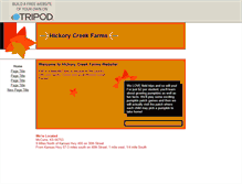 Tablet Screenshot of hickorycreek1.tripod.com