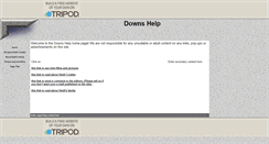 Desktop Screenshot of downshelp.tripod.com