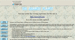 Desktop Screenshot of graniteplanet.tripod.com