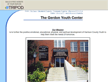 Tablet Screenshot of gerdonyouthcenter.tripod.com