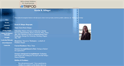 Desktop Screenshot of karinrklinger.tripod.com