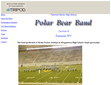 Tablet Screenshot of polarbearband.tripod.com