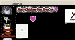 Desktop Screenshot of lovecry-xmas07.tripod.com