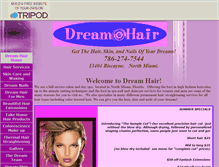 Tablet Screenshot of dreamhair.tripod.com