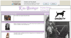 Desktop Screenshot of kimbasingertribute.tripod.com