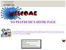 Tablet Screenshot of pestdude2000.tripod.com