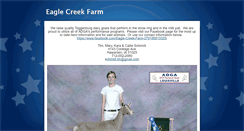Desktop Screenshot of eaglecreekfarm.tripod.com