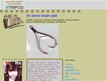Tablet Screenshot of dwainpipe.tripod.com