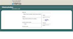 Desktop Screenshot of historyindian.tripod.com