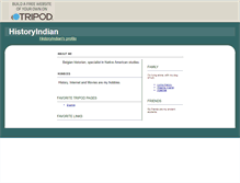 Tablet Screenshot of historyindian.tripod.com
