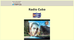 Desktop Screenshot of cubaradiotv.tripod.com