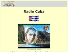 Tablet Screenshot of cubaradiotv.tripod.com