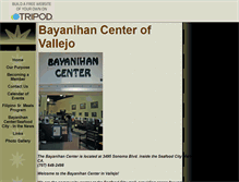 Tablet Screenshot of bayanihan-center.tripod.com