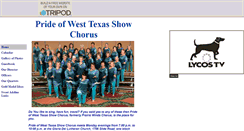 Desktop Screenshot of prairiewindschorus.tripod.com