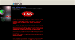 Desktop Screenshot of lbcexpress.tripod.com