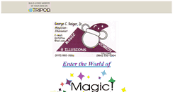 Desktop Screenshot of magicbygeorgereiger.tripod.com