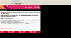 Desktop Screenshot of kalonline-rebelion.tripod.com