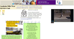 Desktop Screenshot of anaheimhillsmomsclub.tripod.com