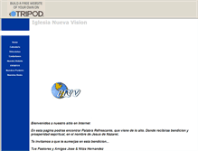 Tablet Screenshot of iglesianuevavision.tripod.com