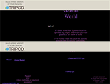 Tablet Screenshot of galensworld.tripod.com