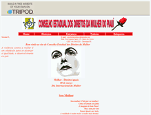 Tablet Screenshot of conselhodamulherpi.br.tripod.com