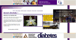 Desktop Screenshot of annesorchids.tripod.com