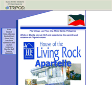 Tablet Screenshot of livingrockapartelle.tripod.com