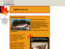 Tablet Screenshot of lighthouseinn.tripod.com