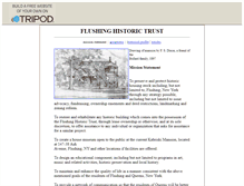 Tablet Screenshot of flushingtrust.tripod.com