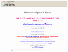 Tablet Screenshot of dalrescue.tripod.com