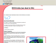 Tablet Screenshot of ecoindia.tripod.com