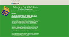 Desktop Screenshot of littleengteacher.tripod.com