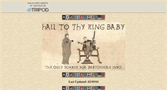 Desktop Screenshot of hailtothykingbaby.tripod.com