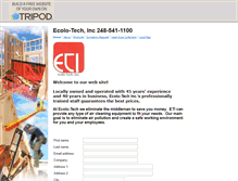 Tablet Screenshot of ecolotech.tripod.com