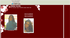Desktop Screenshot of bigitalianbooty69.tripod.com