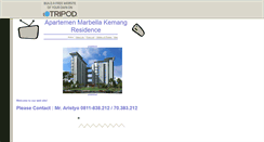 Desktop Screenshot of marbella-residence.tripod.com