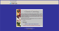 Desktop Screenshot of classiccater.tripod.com