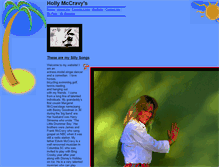 Tablet Screenshot of hollymccravysc.tripod.com