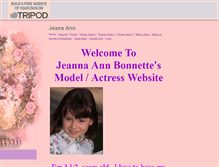 Tablet Screenshot of countrygirljeana.tripod.com