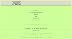 Desktop Screenshot of geofox.tripod.com