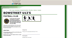 Desktop Screenshot of bowstreetfc.tripod.com