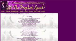 Desktop Screenshot of lettheprophetsspeak.tripod.com