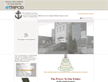 Tablet Screenshot of baptistabernacle.tripod.com