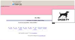 Desktop Screenshot of petbliss.tripod.com